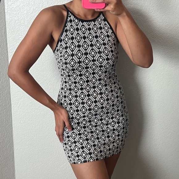 ⚫️  SOPRANO XS bodycon fitted dress​​​ - Picture 4 of 5